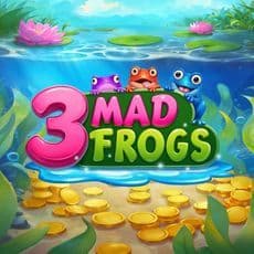 3 Mad Frogs Slot Review – 1X2gaming thumbnail