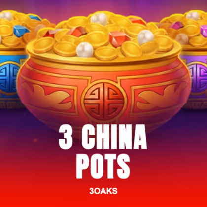 3 China Pots