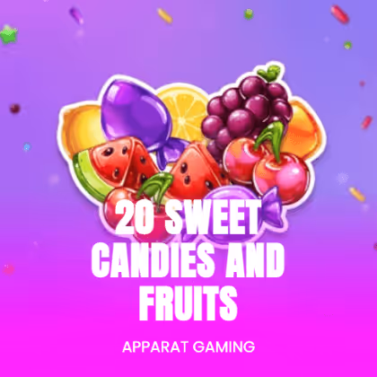 20 Sweet Candies and Fruits