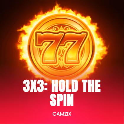 3X3: Hold The Spin